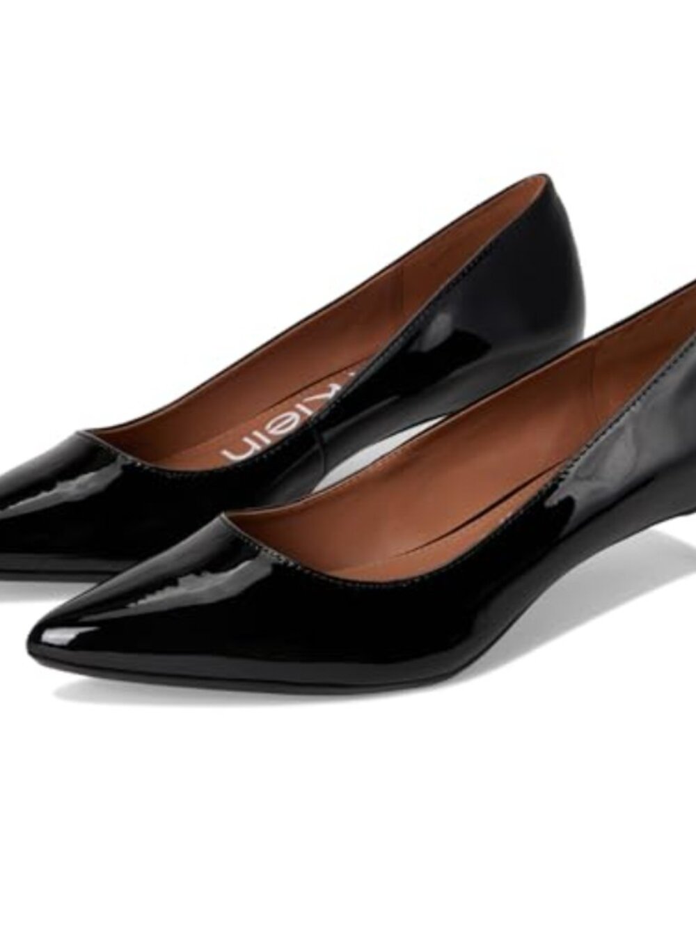 Calvin Klein Gabrianna Slip-On Kitten Heel Pointed Toe Pump
